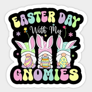 Happy Easter With My Gnomies Sticker